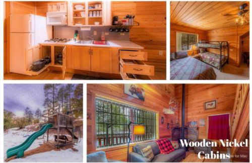 Cabin #1 Buffalo Herd -Pet Friendly - Sleeps 6 - Playground & Game Room - Foto 7