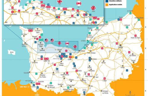 La Tireliere, longère bord de mer avec jardin - Foto 36