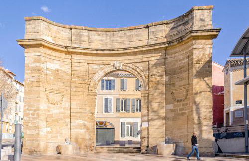 Studio Soleil - Piscine, Parking, Jardin, Calme, Wifi, 2 personnes - Foto 46