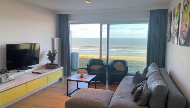 Apartment in Nieuwpoort With Stunning Sea View - Foto 5, Zona de estar