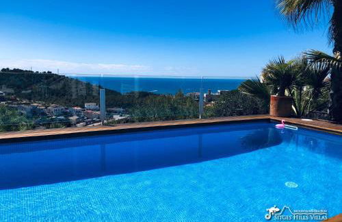 Super Villa Oasis Fab Sea and Sitges View with Private Pool and Air Conditioning - Foto 48