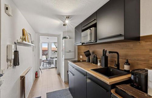 Moderne Maisonette-Wohnung in Friedberg nahe Frankfurt, Balkon, Zentral, Voll ausgestattet - Foto 5