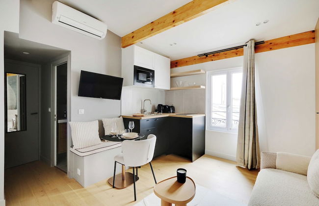 Cosy Studio With AC -2p- Sacra-coeur Montmartre - Foto 8