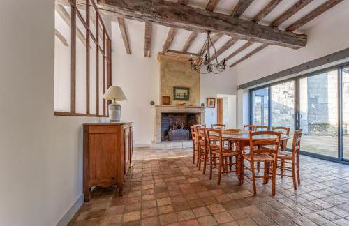 Belle demeure avec piscine à Bourgueuil 5 ch/10 p - Foto 9