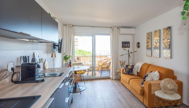 Modern Apartment With sea Views on the Cote Dazur - Foto 5, Zona de estar