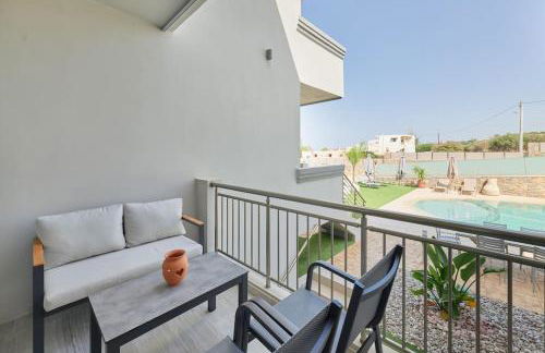 Modern Family apartment Ewa with pool, dining area on Crete coast - Photo 25
