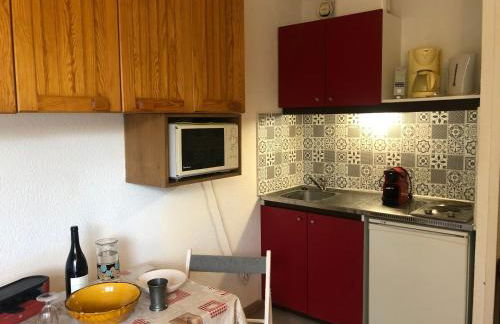 Studio rénové avec balcon, proche télécabine, 4 pers - FR-1-165A-177 - Foto 9