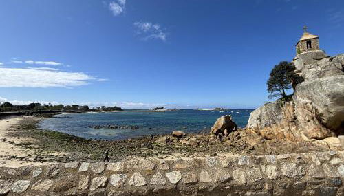 hjem Port Blanc A breathtaking setting facing th - Foto 5