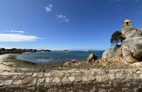 hjem Port Blanc A breathtaking setting facing th - Foto 5