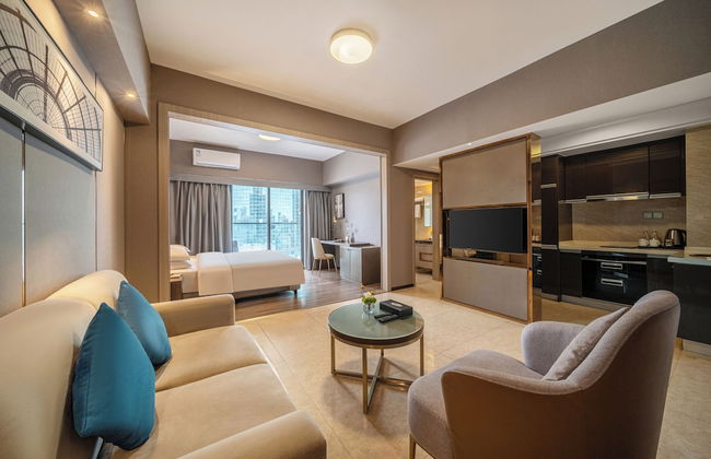 Poltton International Apartment (Foshan Zumiao Lingnan Tiandi Branch) - Foto 19