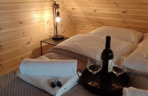 Sauna balia - Nowa Osada Domki przy plaży - całoroczne domki na Mazurach - Foto 14