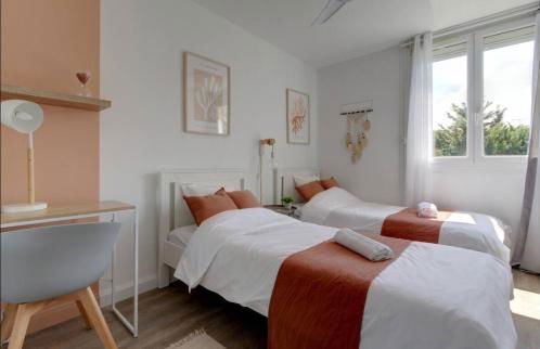 LE SMILE - 3 bedrooms - 8pers - Parking - Centre Gare - Foto 22