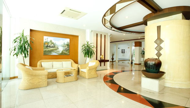 Lobby sitting area