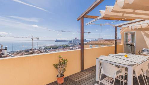 70m2 Tagus River Terrace in Alfama By LovelyStay - Foto 1