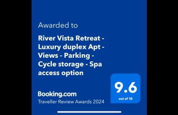 River Vista Retreat - Luxury duplex Apt - Views - Parking - Cycle storage - Spa access option - Foto 7