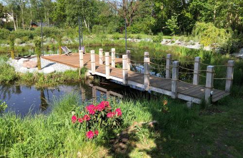 Idylla nad stawem- domek na Kaszubach - Foto 18