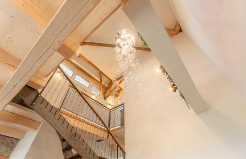 HexenburgbeiDresden mit Faßsauna 4 Raum Architektengaleriewohnung mit Whirlwanne, Kamin, Balkon-Nähe Sächsische Schweiz Dresden - Foto 10