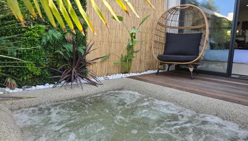 SpaLagon Jacuzzi Privé Chauffé 37 Proche Arena Parc Expo - Foto 4