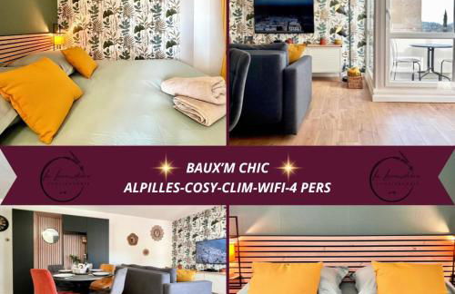 Baux'M Chic - Alpilles, Grand Studio Cosy, Clim, 4 personnes - Foto 1