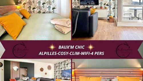 Baux'M Chic - Alpilles, Grand Studio Cosy, Clim, 4 personnes - Foto 1