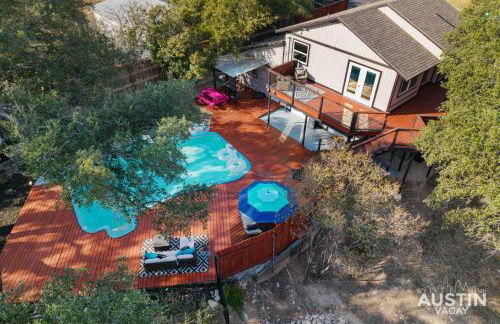 Pet Friendly 3BR 3BA Hill Country Home w Private Pool and Grill by Austin Vacay - Foto 4