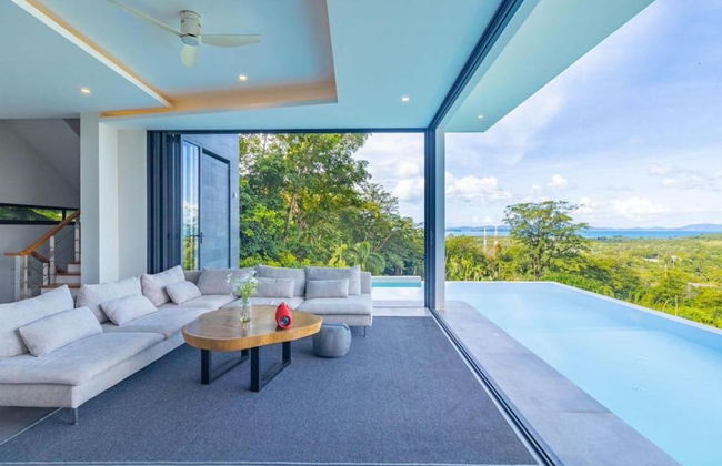 Yamu Hills Panoramic Ocean View 6 Bed Luxury Vila - Foto 7