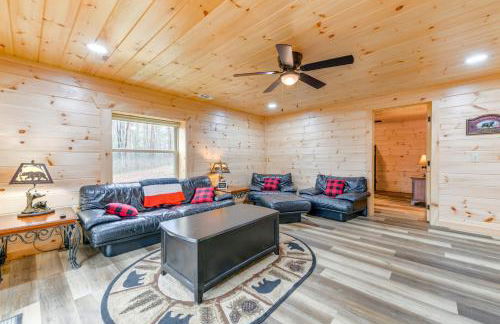 Smoky Mtn Cabin with Hot Tub and Scenic Views - Foto 26