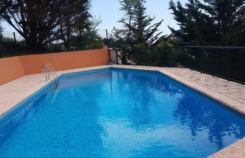 Proche monaco, Appart 4 pers La Turbie, vue mer, piscine, garage - Foto 13