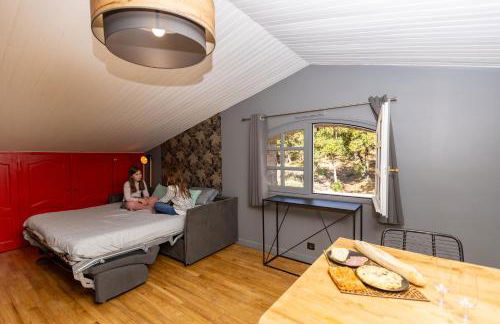 "Les Hauts du Marquet" - Meublé de tourisme 5 Etoiles - Gîte de groupe 15 Personnes en Cévennes - Piscine à débordement - Balnéo - Sauna - Nature - Foto 77