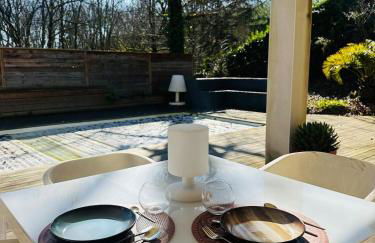 Appartement privé, piscine jacuzzi dans les bois - Foto 10