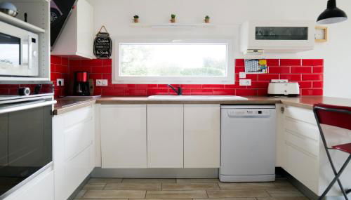 Jolie maison en bois à 2 kms de la plage de Brem Sur Mer - 6 personnes - Foto 5