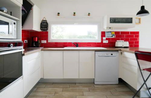 Jolie maison en bois à 2 kms de la plage de Brem Sur Mer - 6 personnes - Foto 5