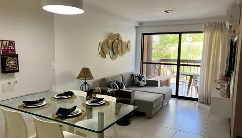 Apartamento Cond Pé na Areia com Varanda - Foto 5
