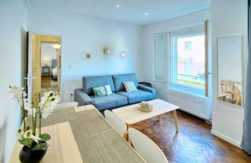 LOENA CANNES CENTRE - 2 pièces rénové - 4 personnes - proche croisette palais festival plage - internet gratuit - climatisation - non fumeur - Foto 4