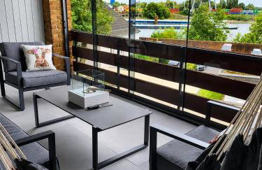Ferienwohnung Rheinpark Emmerich Rheinblick, Balkon & Parkplatz - Foto 1