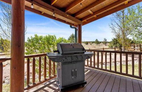 Cabin with Wild Horses, Fireplace, Dog Friendly & StarLink - Foto 19