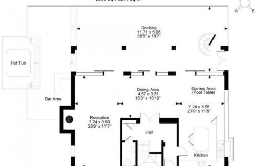 Garden Villa CW70 HOT TUB Lakeside Spa - Foto 30