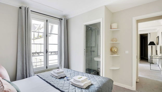 Authentic Apartment - 1br/4p - Near the Louvre - Foto 4, Habitación