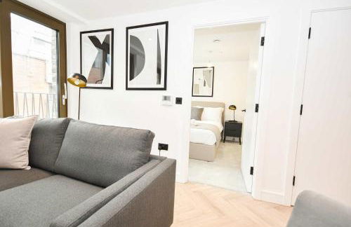 Modern 1 Bed Flat in Central Manchester w Balcony - Foto 14