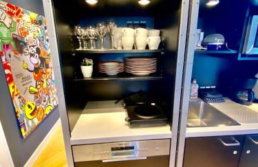 Villa am Steinhuder Meer App Suite-La Fleur-mit Pantry Küche, Luftreinigungssystem, Garten, WLAN - Foto 32