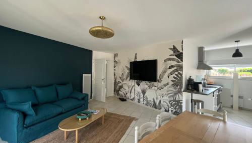 Charmant T3 Ultra cosy Jardin 50m des plages - Foto 3