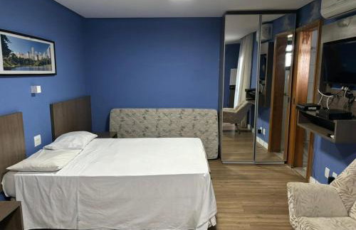 701 - Flat Temporada em Goiania-proximo ao Parque Areião - Foto 2