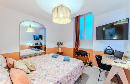 La Bulle Roanne centre-ville - Jaccuzi & Clim - Foto 9