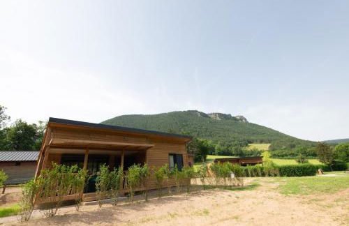 Gîte Chalet 4/6 pers. - Camping Les Berges du Bramont - Foto 19