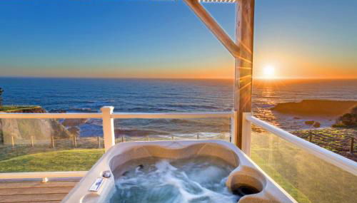 Starfish by OceanviewHotTubs Oceanfront Tesla chrging Shelter Cove Oceanfront - Foto 3