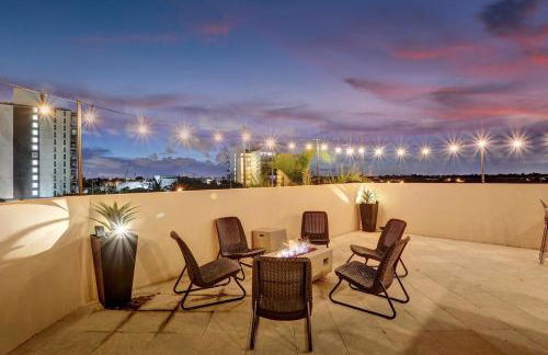 Luxury villa wpool rooftop bar fire pit - Foto 11