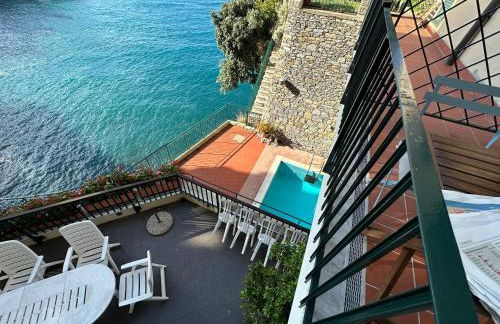 Pieve Ligure a picco sul mare con piscina Villa Regina - Photo 3