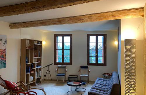 Maison uzès piscine plein sud avec superbe vue - Foto 20