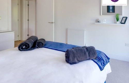 Stevenage Luxury 1Bed Apartment - Sleeps 4-WIFI-Free Parking- By JM Short Lets & Serviced Accommodation - Foto 16