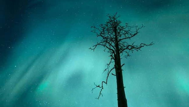 Colores de la aurora boreal